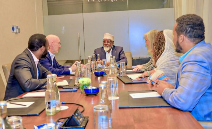 Jubaland President meets UN and EU envoys in Somalia