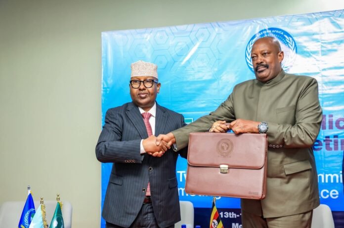 Somalia hands over EASF leadership to Uganda in Mogadishu